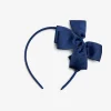 Store Diadema Lazo Azul Para El Pelo