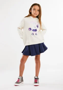 Best Sale Falda De Felpa Marino Faldas