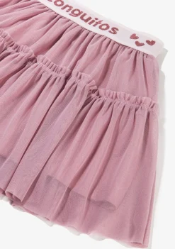 Cheap Falda De Niña Tul Rosa Faldas