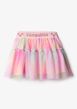 New Falda De Tul Multicolor Faldas