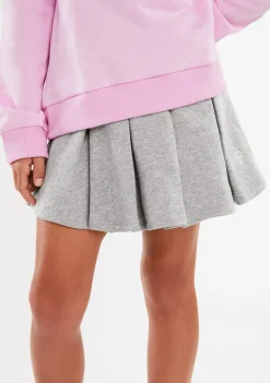 New Falda Felpa Gris Faldas