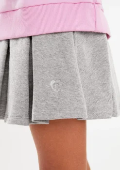 New Falda Felpa Gris Faldas