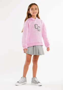 New Falda Felpa Gris Faldas