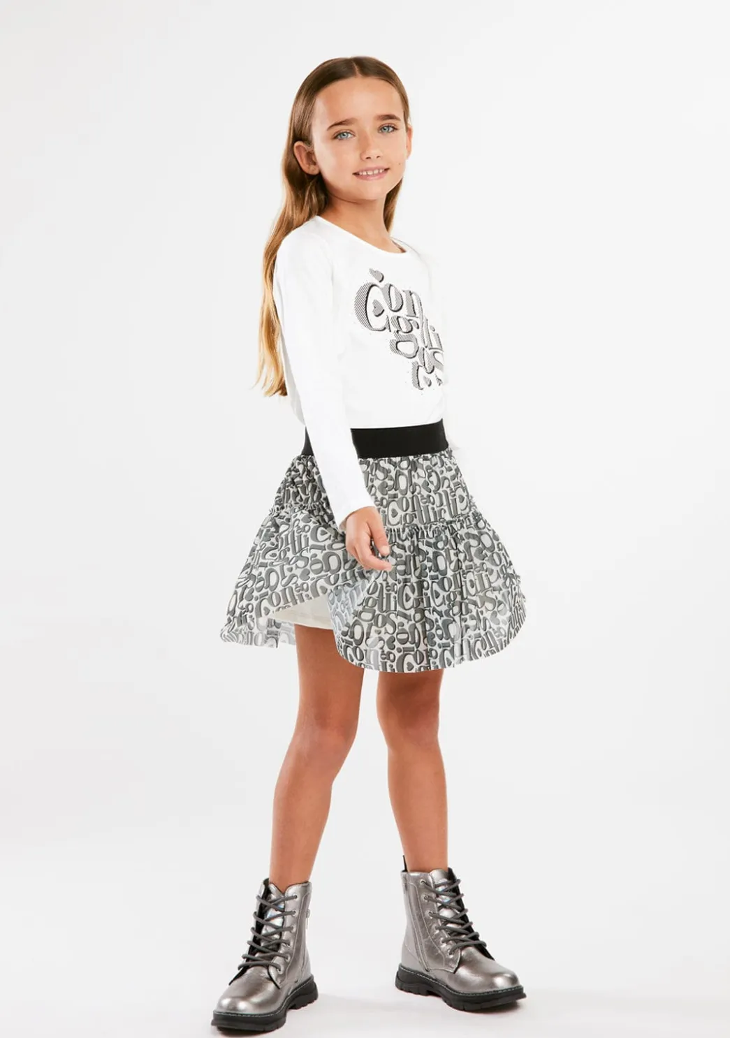 Fashion Falda Tul Estampado Faldas