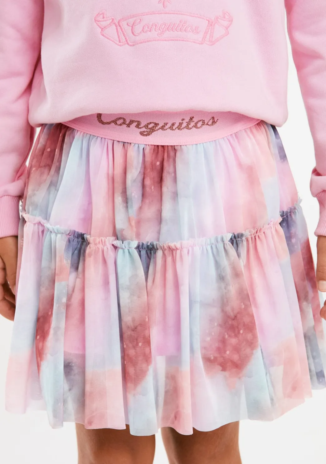 Shop Falda Tul Multicolor Faldas