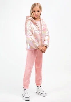 Shop Joggers De Niña Basic Rosa Pantalones Y Leggins
