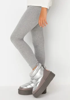 Flash Sale Joggers De Niña Jersey Gris Pantalones Y Leggins