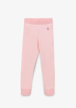 Hot Joggers De Niña Jersey Rosa Pantalones Y Leggins
