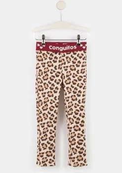 Discount Leggins De Niña Neopreno Leopardo Pantalones Y Leggins