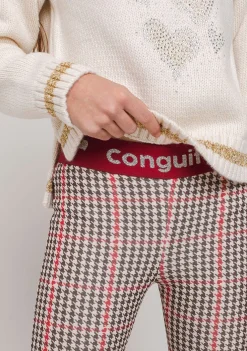 Outlet Leggins De Niña Neopreno Pata Gallo Pantalones Y Leggins