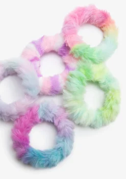 New Pack Coleteros Pelo Multicolor Para El Pelo