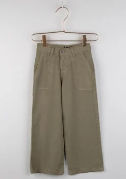 Sale Pantalones Culotte De Niña Kaki Pantalones Y Leggins