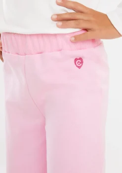 Sale Pantalones Felpa Rosa Pantalones Y Leggins