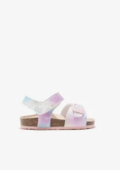 Outlet Sandalias Bebé Corazones Estrellas Multicolor Sandalias|Sandalias Bio