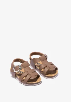 Cheap Sandalias De Bebé Bio Hebilla Taupe Sandalias|Sandalias