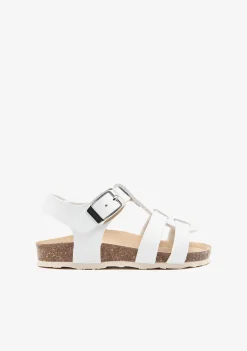 Fashion Sandalias De Bebé Tiras Blanco Sandalias|Sandalias Bio