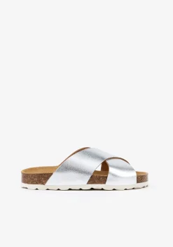 Fashion Sandalias De Niña Bio Basic Silver Sandalias|Sandalias Bio