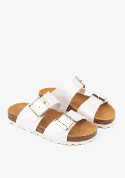 Fashion Sandalias De Niña Bio Orion Platino Sandalias|Sandalias Bio