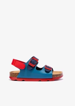 Outlet Sandalias De Niño Bio Azul Multicolor Sandalias|Sandalias Bio