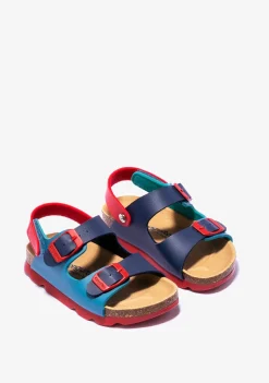 Outlet Sandalias De Niño Bio Azul Multicolor Sandalias|Sandalias Bio