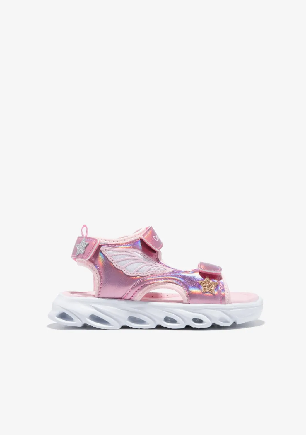 Flash Sale Sandalias Deportivas Con Luces Rosa Sandalias|Zapatillas Con Luces