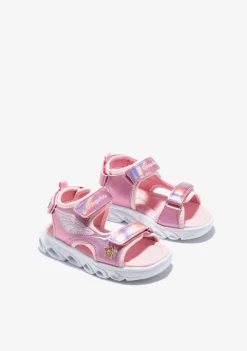 Flash Sale Sandalias Deportivas Con Luces Rosa Sandalias|Zapatillas Con Luces