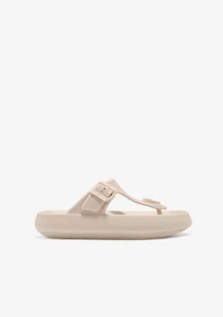 Best Sandalias Hebilla Beige Sandalias|Chanclas