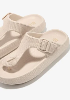 Best Sandalias Hebilla Beige Sandalias|Chanclas
