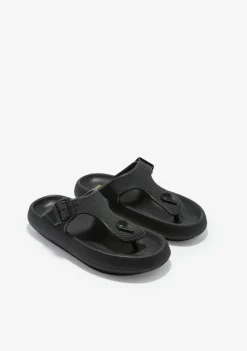 Hot Sandalias Hebilla Negro Sandalias|Sandalias