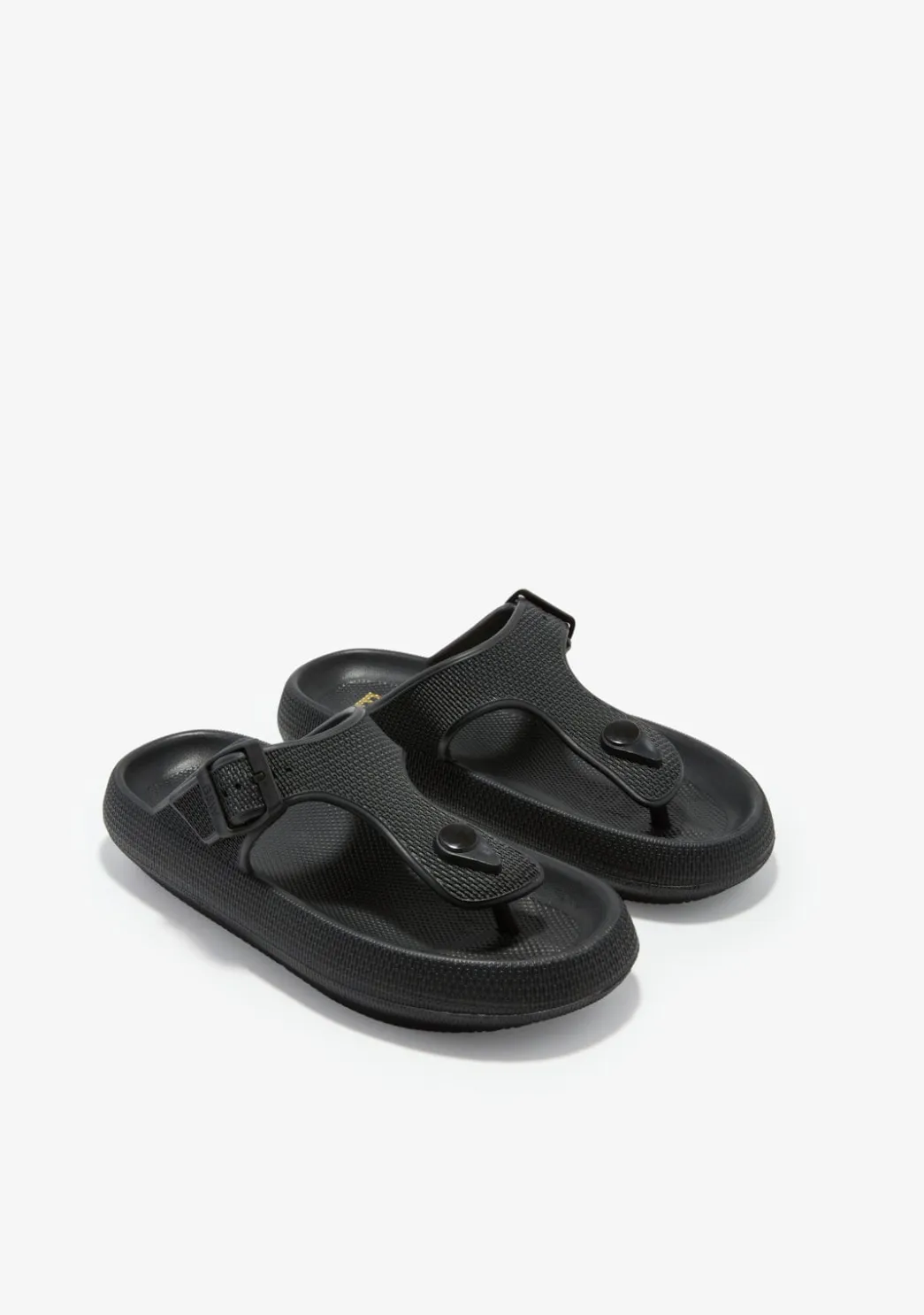 Hot Sandalias Hebilla Negro Sandalias|Sandalias