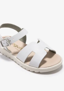 New Sandalias Hebilla Tiras Blanco Sandalias|Zapatos De Ceremonia
