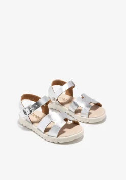 Cheap Sandalias Metalizado Plata Sandalias|Zapatos De Ceremonia
