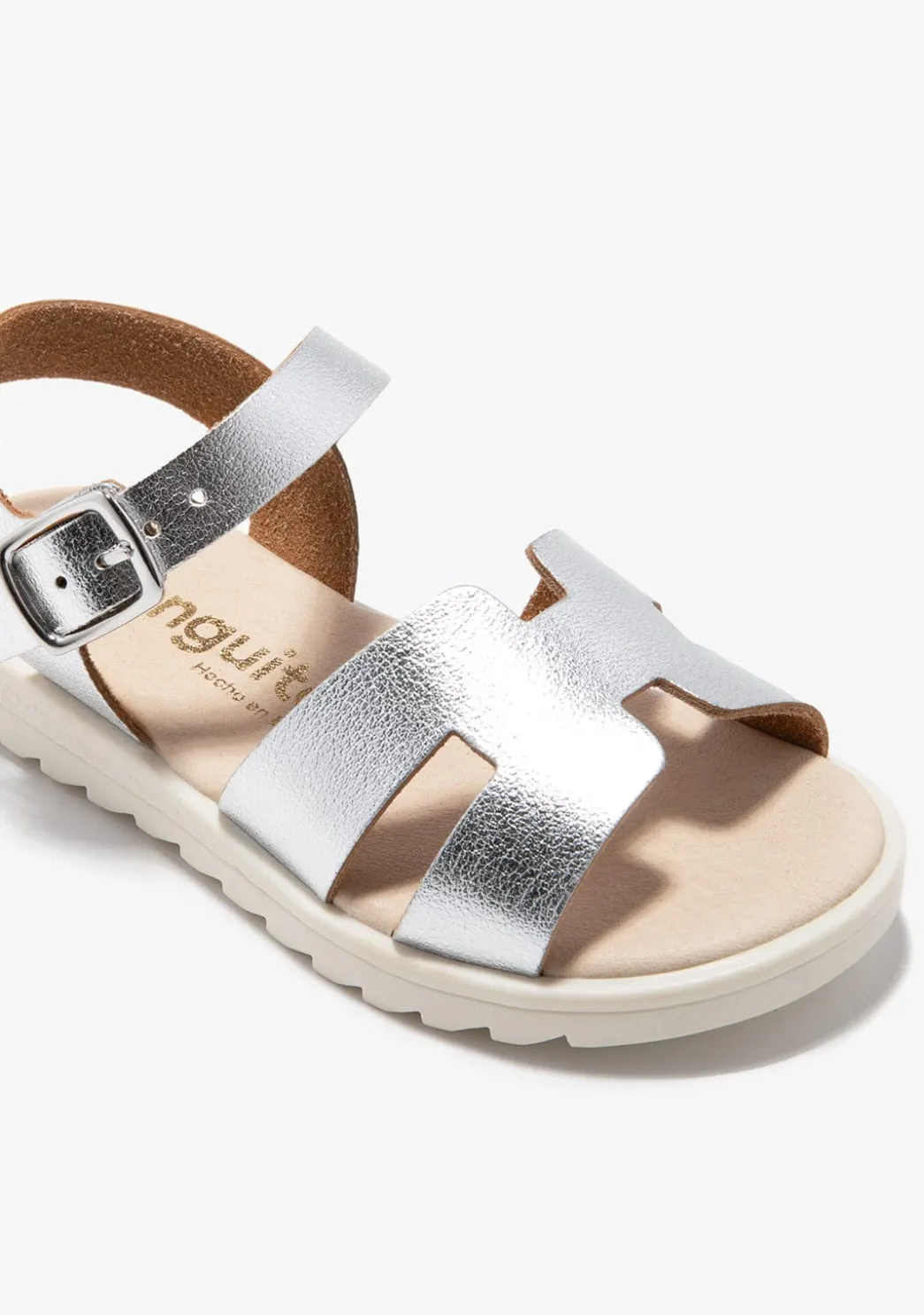 Cheap Sandalias Metalizado Plata Sandalias|Zapatos De Ceremonia