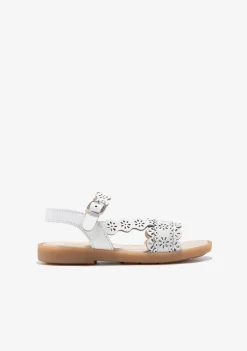 Discount Sandalias Textura Blanco Sandalias|Zapatos De Ceremonia