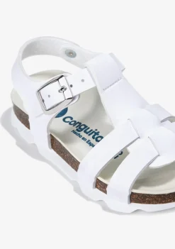 Flash Sale Sandalias Unisex Bio Hebilla Blanco Sandalias|Sandalias Bio