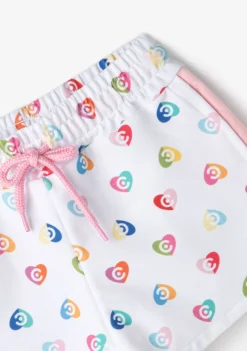 Outlet Shorts Deportivos Corazones Multicolor Shorts