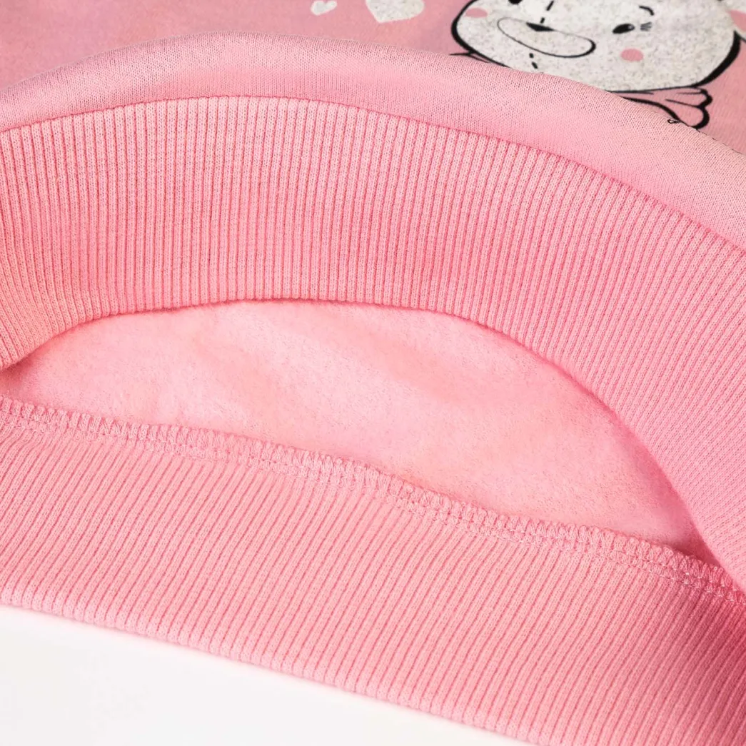 New Sudadera De Niña Osito Rosa Sudaderas
