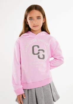 Clearance Sudadera Universidad Rosa Sudaderas