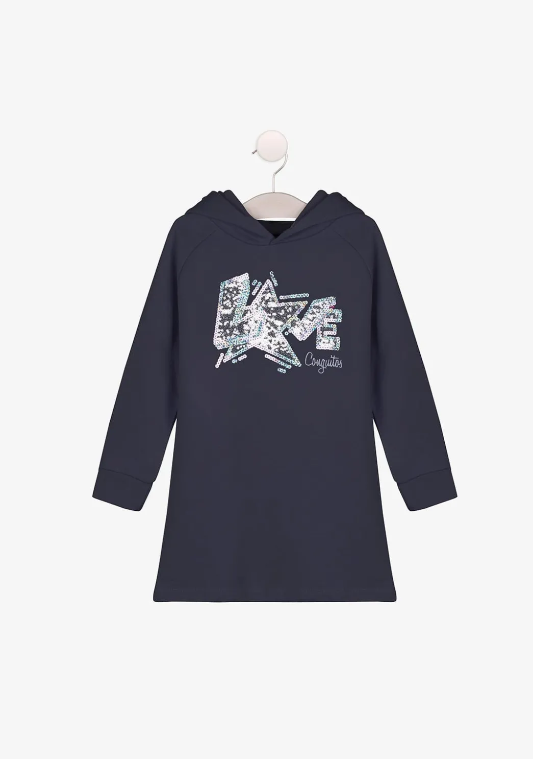 Cheap Vestido De Niña Sudadera Marengo Vestidos Sudadera|Vestidos