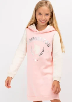 Best Sale Vestido Sudadera De Niña Unicornio Rosa Vestidos Sudadera|Vestidos