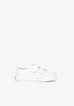 Shop Zapatilla De Bebé Solar Blanco Zapatillas|Zapatillas