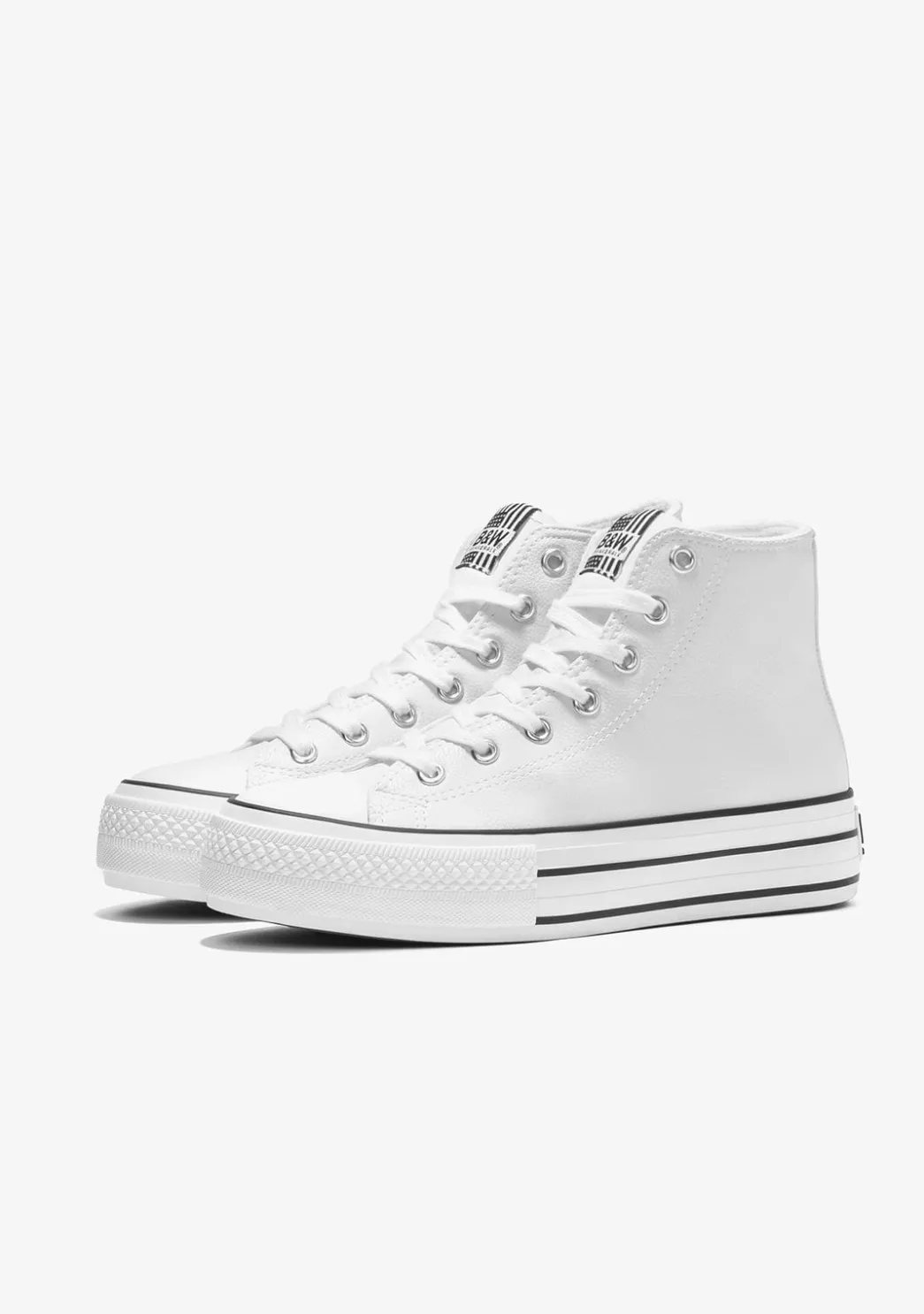 Best Zapatillas Abotinadas Plataforma Blanco Zapatillas