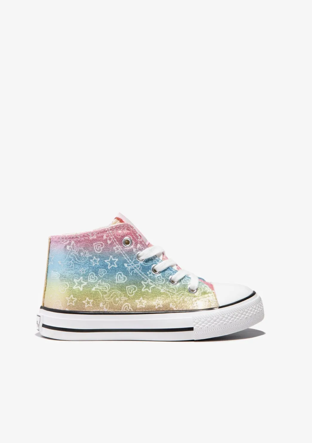 Cheap Zapatillas Altas Brillo En La Oscuridad Multicolor Zapatillas|Zapatillas