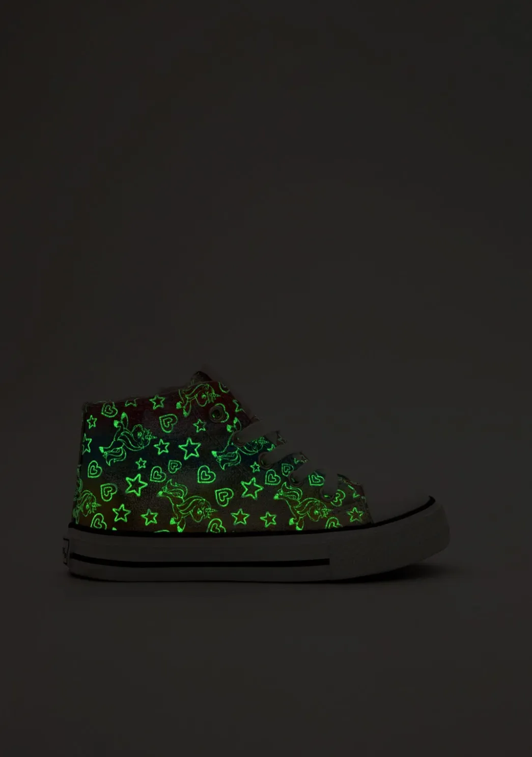 Cheap Zapatillas Altas Brillo En La Oscuridad Multicolor Zapatillas|Zapatillas