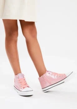 Online Zapatillas Altas Charol Rosa Zapatillas|Zapatillas