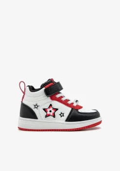Online Zapatillas Altas Con Luces Estrellas Negro Zapatillas Con Luces|Zapatillas