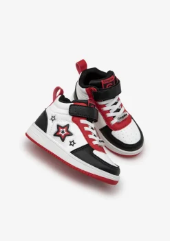 Online Zapatillas Altas Con Luces Estrellas Negro Zapatillas Con Luces|Zapatillas