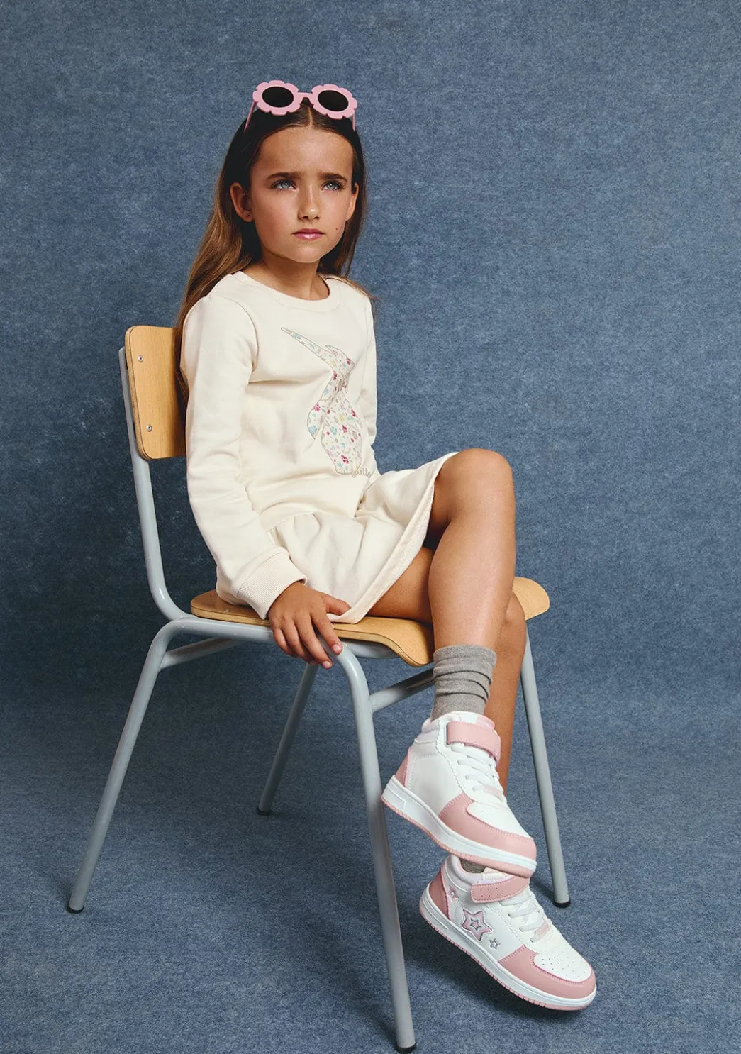 Outlet Zapatillas Altas Con Luces Estrellas Rosa Zapatillas Con Luces|Zapatillas