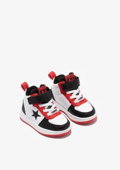 Discount Zapatillas Altas De Bebé Con Luz Estrella Negro Zapatillas|Zapatillas Con Luces
