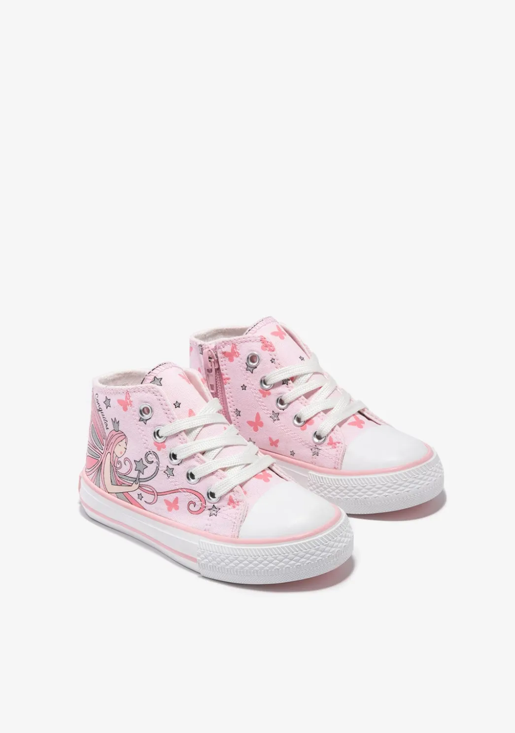 Hot Zapatillas Altas Hada Rosa Zapatillas